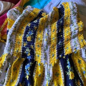 Yellow women’s romper